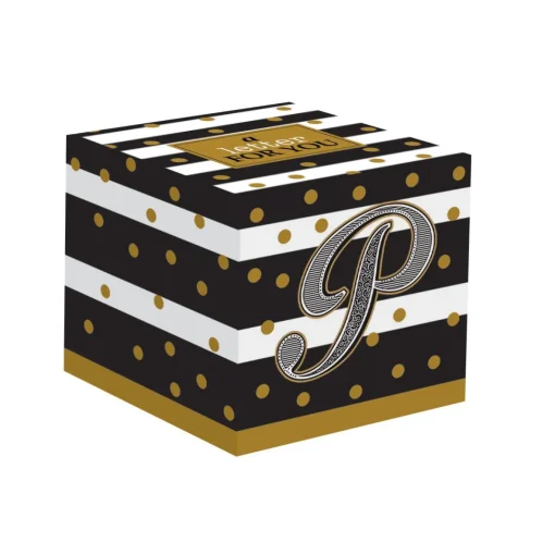 Easy Life Gobelet à café en porcelaine 100 ml dans une boîte A LETTER FOR YOU «P» Clearance