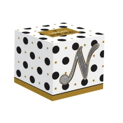 Easy Life Gobelet à café en porcelaine 100 ml dans une boîte A LETTER FOR YOU «N» New