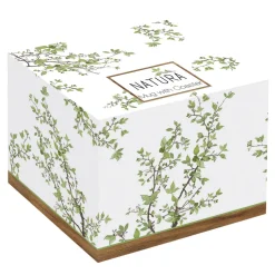 Easy Life Mug en porcelaine de 350 ml avec couvercle en acacia NATURA Clearance