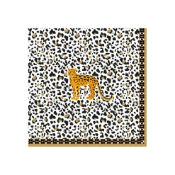 Easy Life Pack de 20 serviettes en papier 33×33 cm COFFEE Mania SAVANA