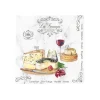 Easy Life Paquet de 20 serviettes LES FROMAGES Outlet