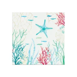 Easy Life Paquet de 20 serviettes Under The SEA