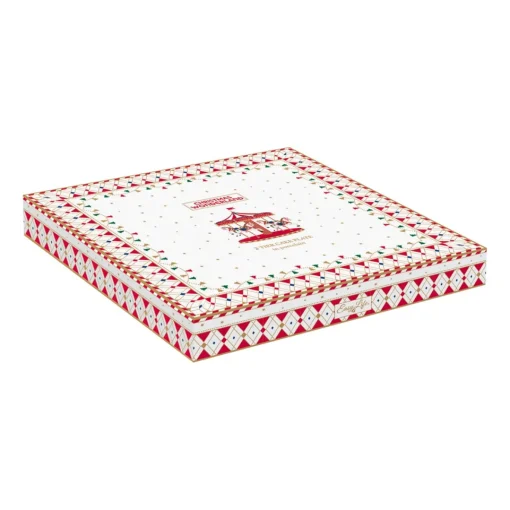 Easy Life Plat à gâteau à deux étages CHRISTMAS WONDERLAND Clearance