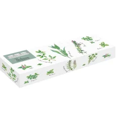 Easy Life Plateau apéritif 37×10 cm avec 3 bols en porcelaine Ø 10 cm HERBARIUM Sale
