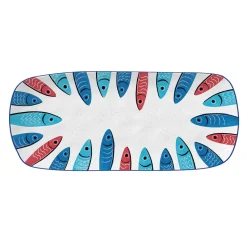 Easy Life Plateau de service rectangulaire SARDINE’S PARTY New