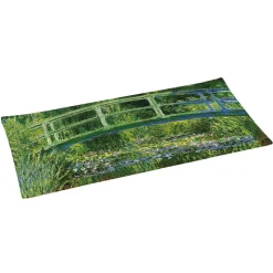 Easy Life Plateau en verre de qualité supérieure, dimensions 36×17 cm WATER LILIES AND THE JAPANESE BRIDGE Sale