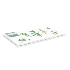 Easy Life Plateau rectangulaire de service en porcelaine, dimensions 36×15,5 cm HERBARIUM Hot