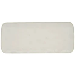 Easy Life Plateau rectangulaire en porcelaine de 36×16 cm INTERIORS WHITE Outlet