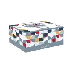 Easy Life Porte-repas avec 2 compartiment GEOMETRIC2 Outlet