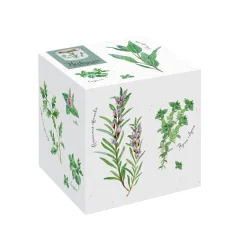 Easy Life Pot à couverts en porcelaine Ø14 cm, hauteur 13,5 cm HERBARIUM Outlet