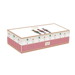 Easy Life Set apéritif avec 3 bols en porcelaine et support en bambou NUTCRACKER Online