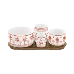 Easy Life Set apéritif composé de 4 bols EXOTIC VIBES Best