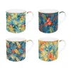 Easy Life Set de 4 mugs en porcelaine de 300 mlEQUATORIAL Best
