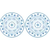 Easy Life Set de 2 sets de table bleus EXOTIC VIBES Clearance