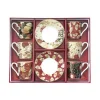 Easy Life Set de 6 tasses à café avec soucoupes KIMONO Outlet
