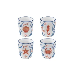Easy Life Set de 4 tasses à café CÔTE DE MER Online