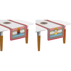 Easy Life Set De Deux Chemins De Table 140X45 cmSICILY Best