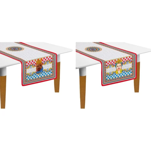Easy Life Set De Deux Chemins De Table 140X45 cmSICILY Best