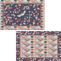 Easy Life Set de table réversible imprimé recto/verso, 45×30 cm OKINAWA New