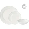Easy Life Set de vaisselle 18 pcs TIFFANY WHITE Hot
