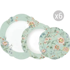 Easy Life Set de vaisselle 18 pcs ZEN GARDEN GREEN Sale