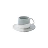 Easy Life Tasse à café avec soucoupe DOUBLE GREY Hot