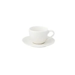 Easy Life Tasse à café blanche avec soucoupe  DROPS Online