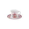 Easy Life Tasse à thé avec soucoupe CHRISTMAS WONDERLAND Hot