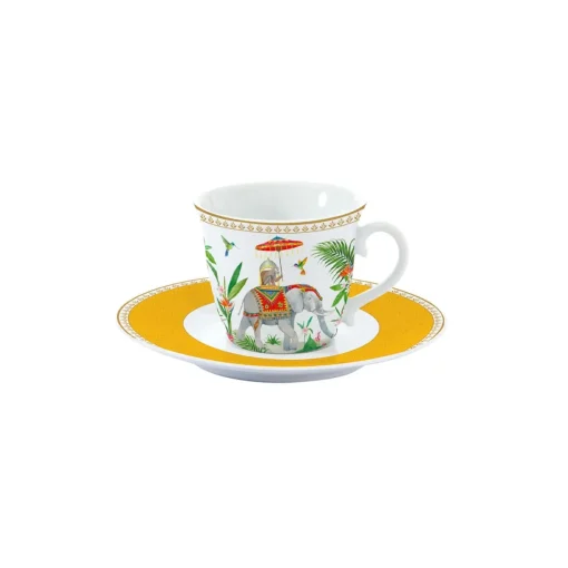 Easy Life Tasse à thé avec soucoupe MARAJAH Discount