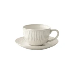 Easy Life Tasse avec soucoupe GALLERY WHITE New