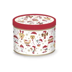 Easy Life Tasse dans une boîte métallique CHRISTMAS FRIENDS Dogs Discount