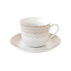 Easy Life Tasse de petit déjeuner avec soucoupe FESTIVE Sale