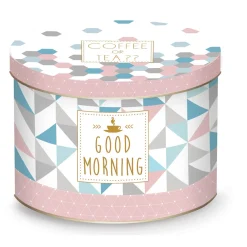 Easy Life Tasse en porcelaine dans une boîte en métal Good Morning Online