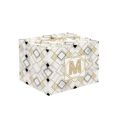 Easy Life Tasse en porcelaine de 350 ml MONOGRAM M
