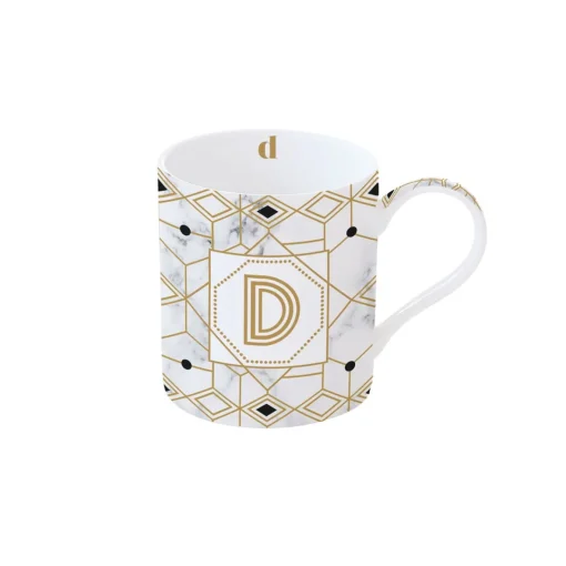 Easy Life Tasse en porcelaine de 350 ml MONOGRAM D Online