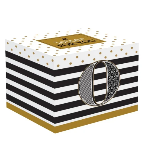 Easy Life Tasse individuelle 350 ml en porcelaine dans une boîte A LETTER FOR YOU «O» Online