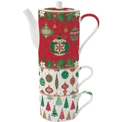 Easy Life Théière avec 2 tasses JINGLE BELLS Discount
