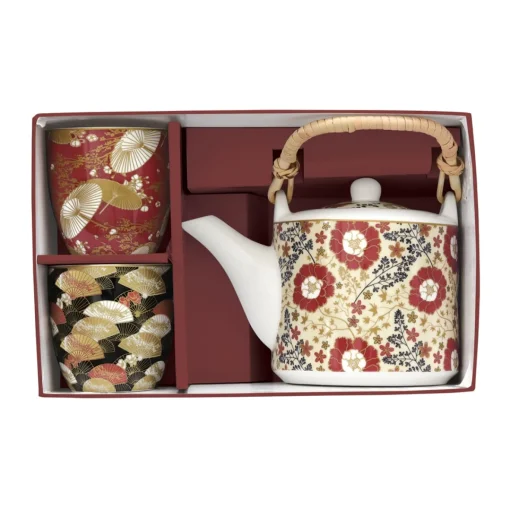 Easy Life Théière avec infuseur et 2 verres KIMONO Best