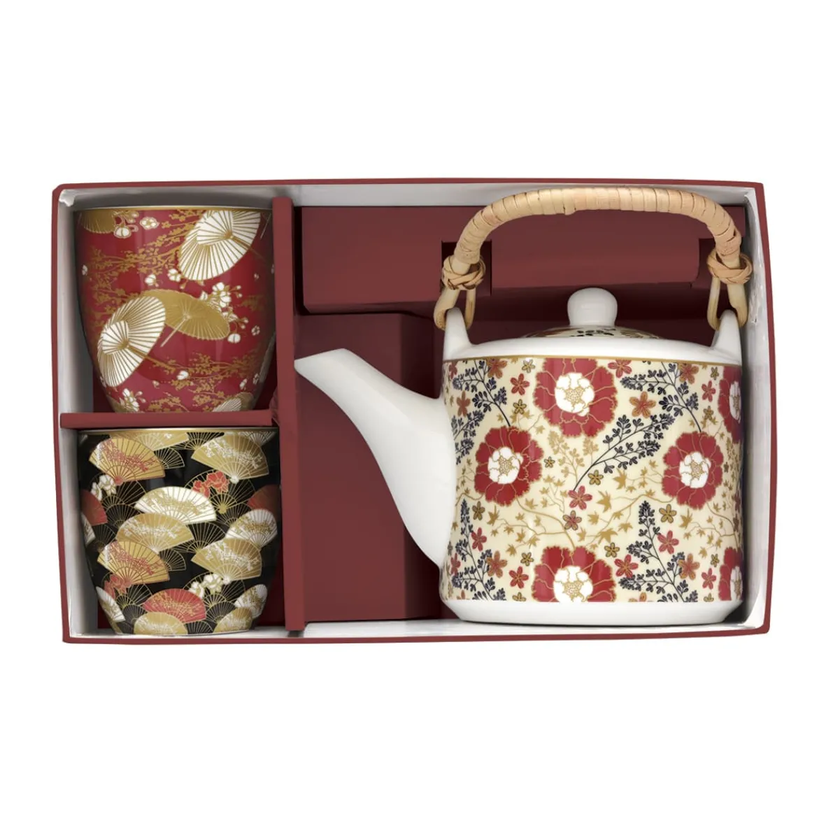 Easy Life Théière avec infuseur et 2 verres KIMONO Best