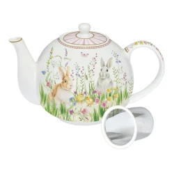 Easy Life Théière avec infuseur HAPPY EASTER Hot