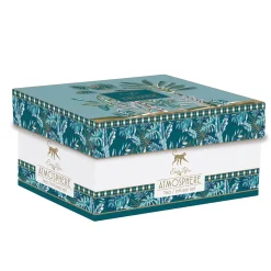 Easy Life Théière de 600 ml avec 2 tasses en porcelaine Atmosphere Jungl Clearance