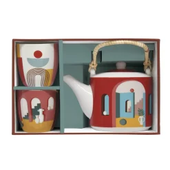 Easy Life Théière de 600 ml avec 2 tasses ILLUSION Online